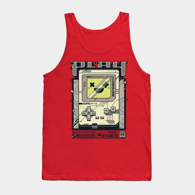 Play Retro Vibes Tank Top by StudioM6